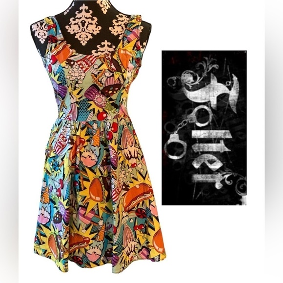 Folter Dresses & Skirts - Modcloth x Folter Good Enough to Eat A-Line Dress - Size XS